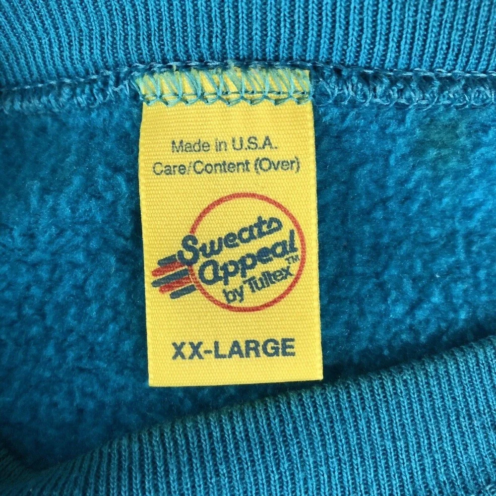 Cockatiel‎ Bird Vintage 80s Avian Sweatshirt 2XL Sweats USA Ugly Sweater Shirt